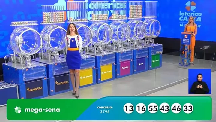 The Mega-Sena contest with the numbers used by Antonio in his win