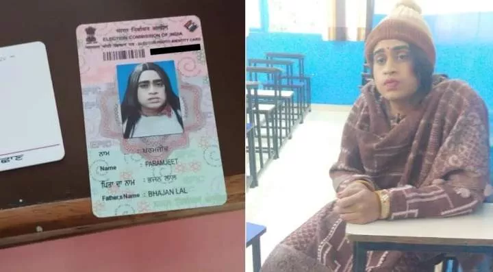 Indian man caught after he disguised as a woman to write exam for his girlfriend