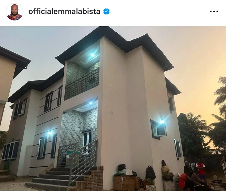 Nollywood Actor, Emma Ehumadu Gifts Himself A House For Christmas (Photo)