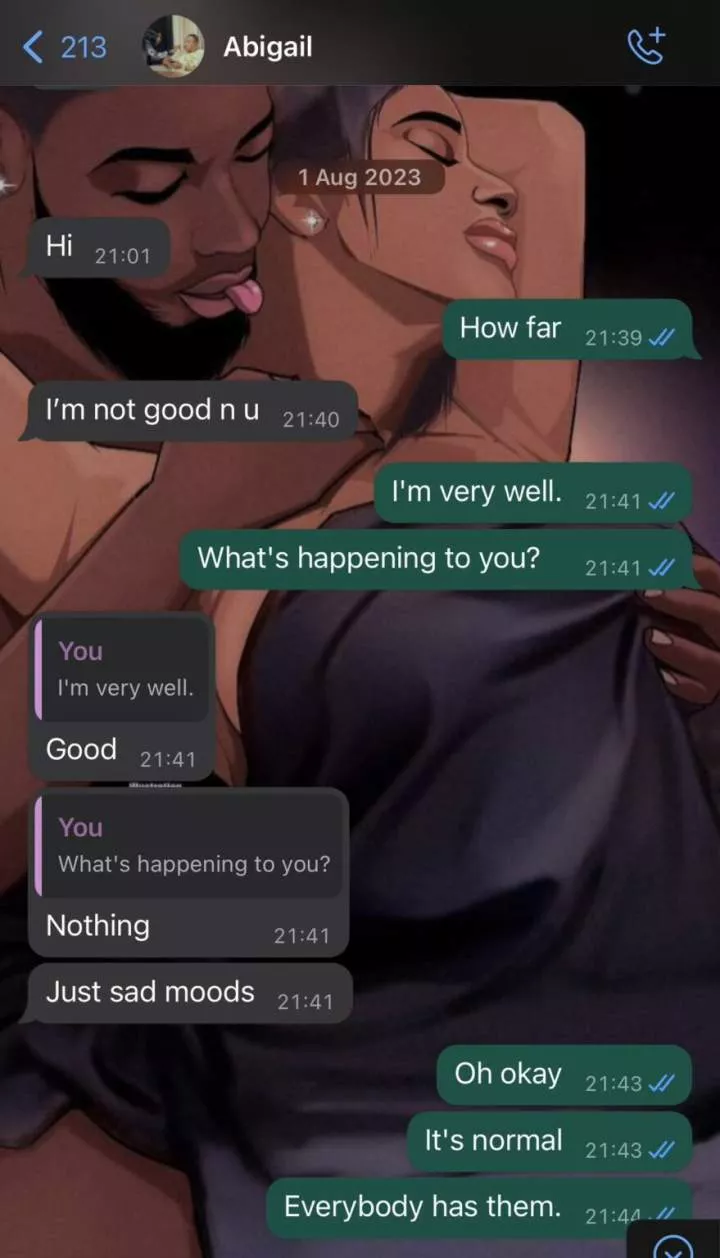 Man shares encounter with deceased makeup artist, leaks their last chat