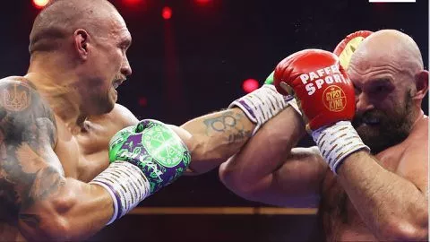 After another 12 rounds, Oleksandr Usyk defeats Tyson Fury again in a rematch to retain the undisputed heavyweight title.