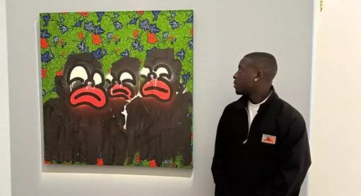 Nigerian artist makes history again after selling artwork for ₦55 million