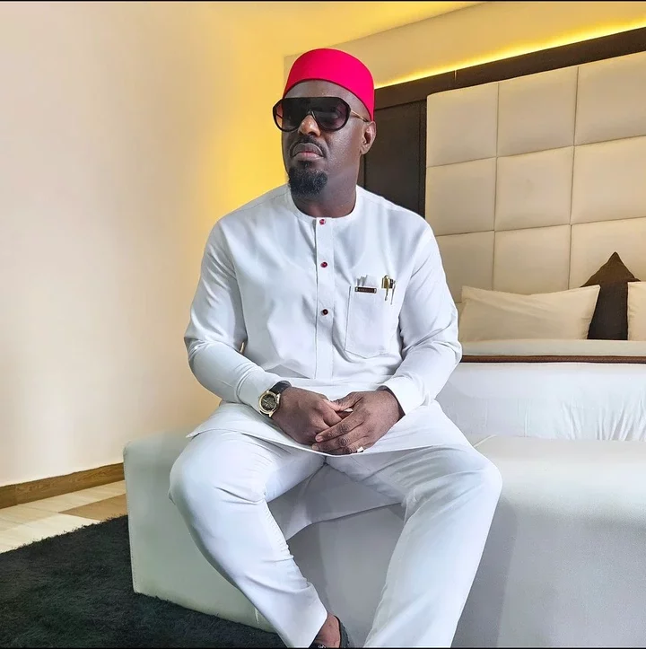 Odogwu has Landed - Reactions as Jim Iyke Shares New Pictures Landing from an Airplane