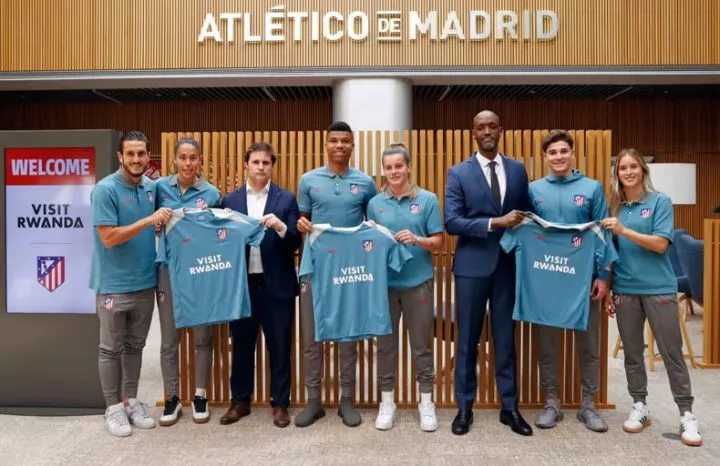 Rwanda becomes first African sponsor for football giants, Atlético Madrid