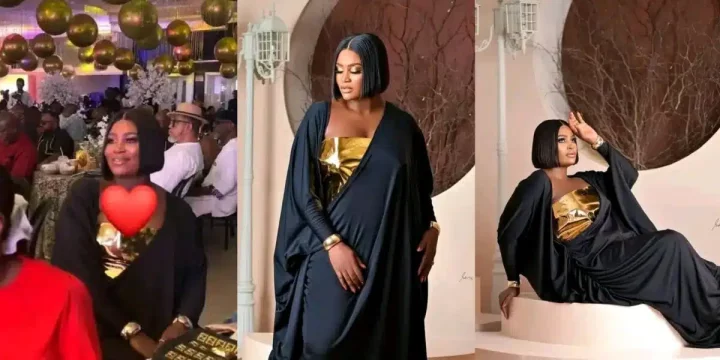 Chizzy Alichi makes first public appearance following birth of first child Chizzy Alichi makes first public appearance following birth of first child