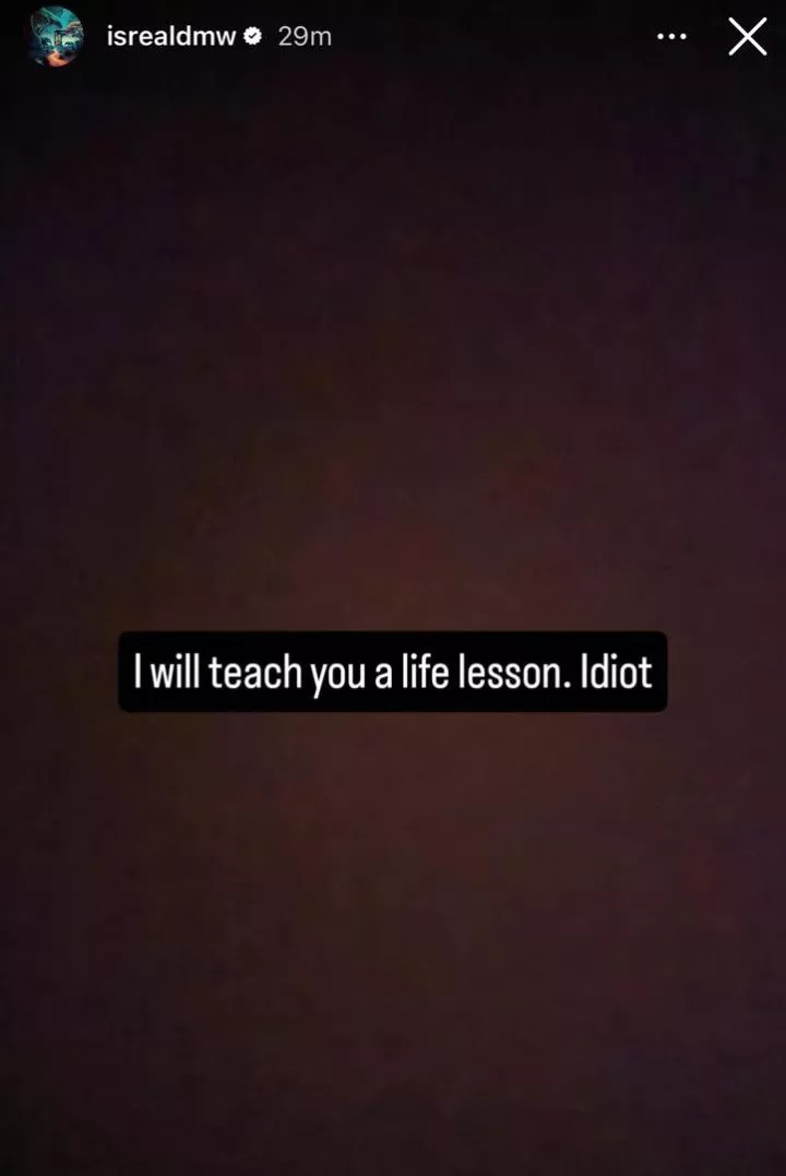 Isreal DMW Vows to Teach a Certain 'Criminal Using Music Industry as Coverup' a Life Lesson
