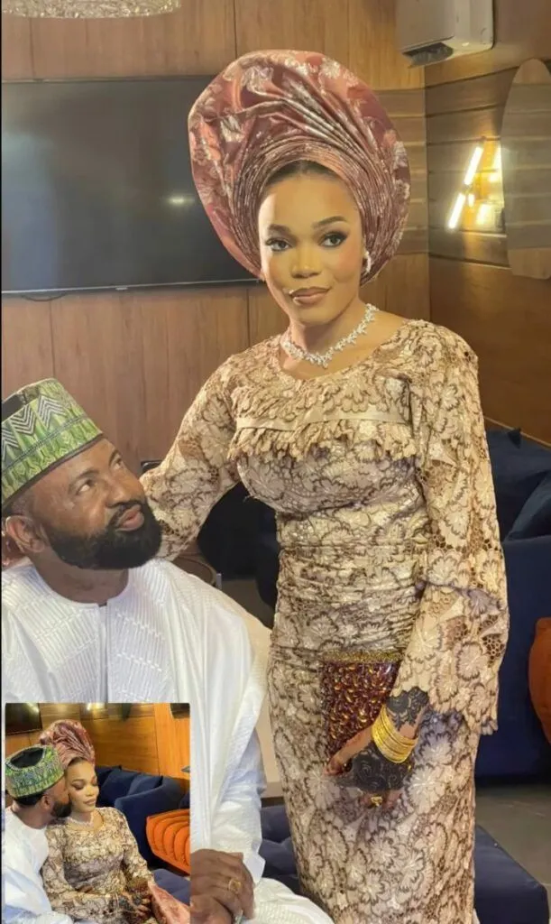 In-laws address viral video of Akin Olaiya's new wife's demeanor at wedding