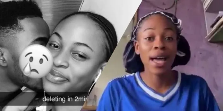 UNN student Rebecca debunks dating claims, denies knowing man behind trending photo UNN student Rebecca debunks dating claims, denies knowing man behind trending photo