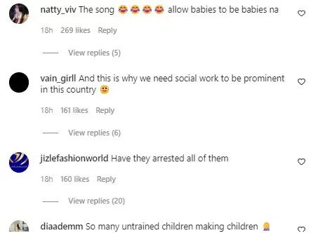 'So many untrained children making children' - Reactions as lady installs wig on months old baby's head (Video)