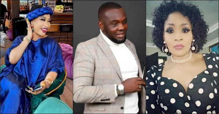 Yomi Fabiyi calls Tonto Dikeh to order with strong message amidst saga with Kemi Olunloyo