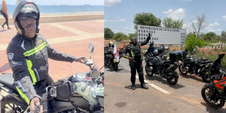 Nigerian biker denied entry into Cote d'Ivoire; makes U-turn