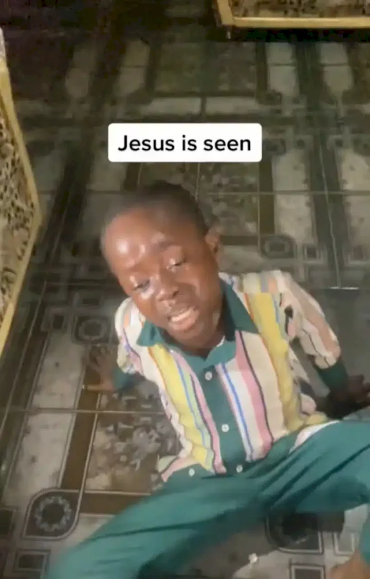 'This is child abuse; he should be in school' - Reactions trail viral video of young boy speaking in tongues