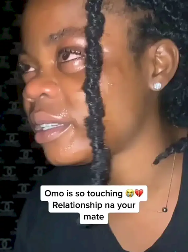 Lady cries her eyes out after getting dumped by boyfriend despite going above and beyond for him (Video)