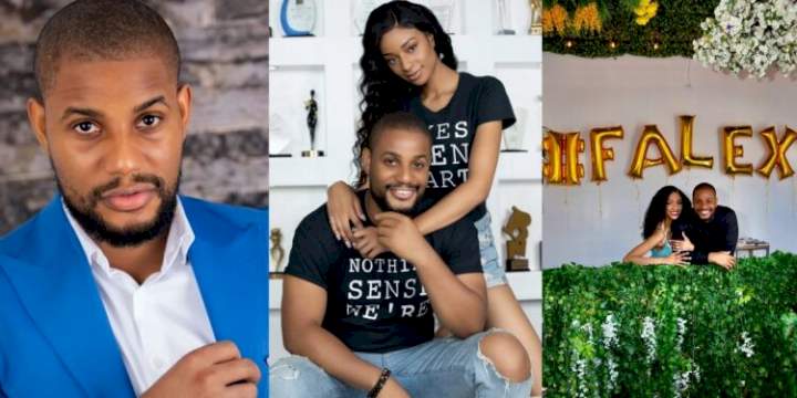 "Alex is not gay. They had sxx after they reconciled" - Alex Ekubo's sister counters Fancy Acholonu's claim of not sleeping with the actor for 5 years (audio)