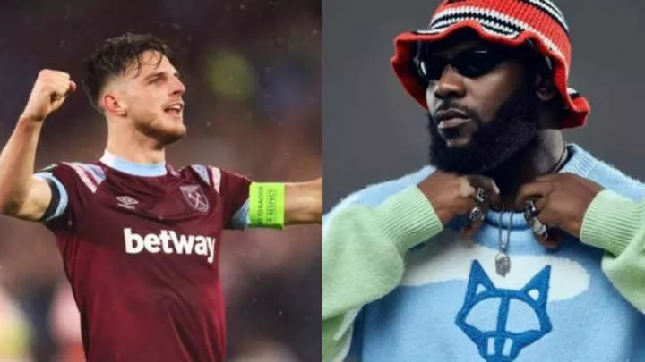 Declan Rice wants to visit Nigeria, perform with me - Odumodublvck