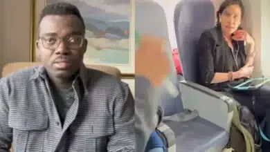 Canada-based Nigerian man calls out airline after his wife was discriminated against on plane (Video)
