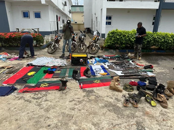 Troops Capture Fleeing IPOB/ESN Fighter, Confiscate More Firearms