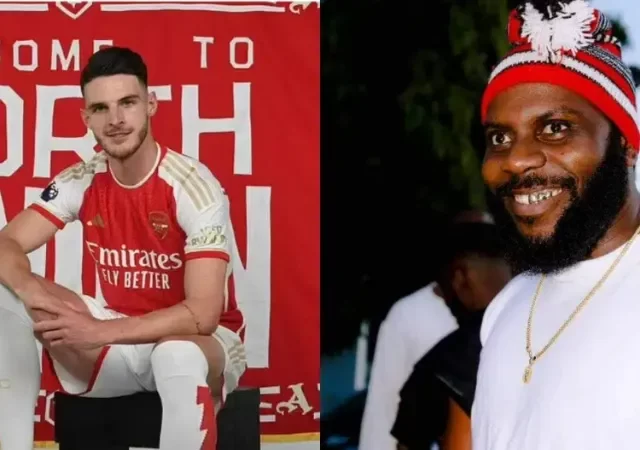 Daniel Regha Calls Out Arsenal for Using Odumodublvck's Song to Unveil Declan Rice
