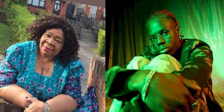 Rema expresses grief over the passing of Don Jazzy's mum