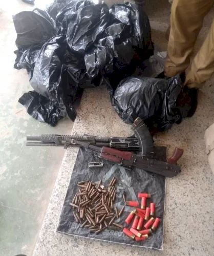 25-year-old suspect caught with firearms, ammunition and body bags in Ondo