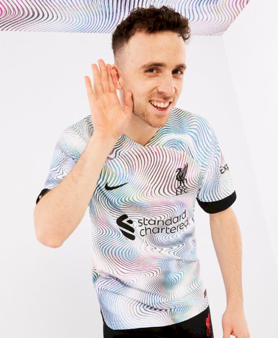 Liverpool unveil 'dizzying' new design as away kit is released ahead of blockbuster friendly with Manchester United in Bangkok