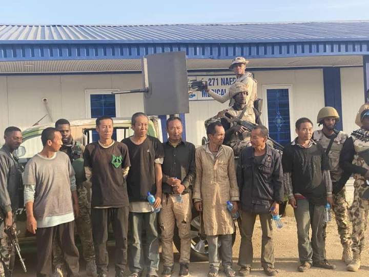 NAF rescues seven kidnapped Chinese nationals in Kaduna after in six months captivity 