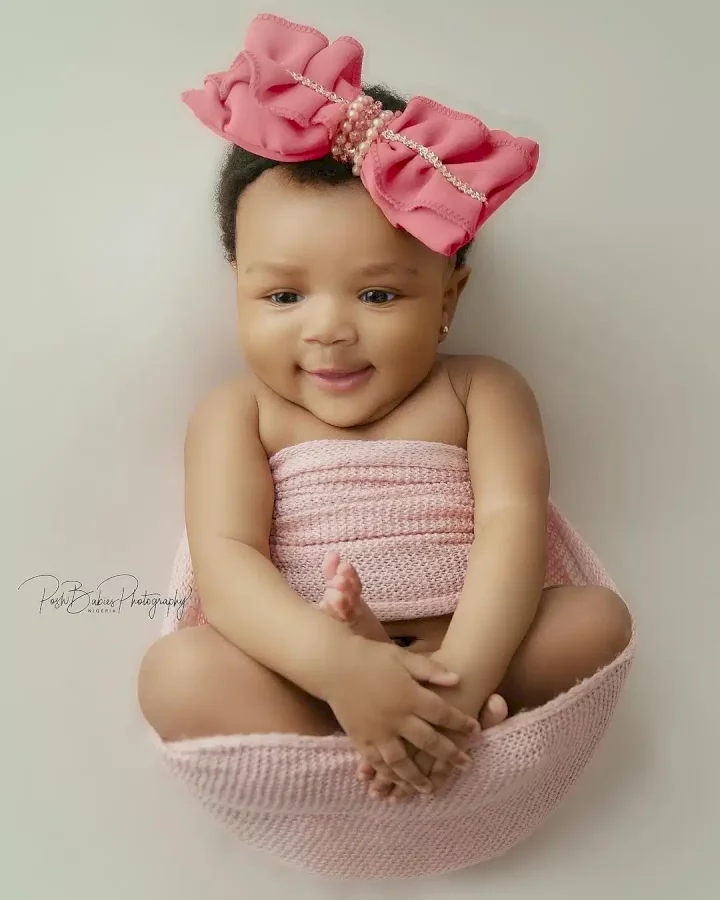 Ruth Kadiri shares first photo of her second daughter