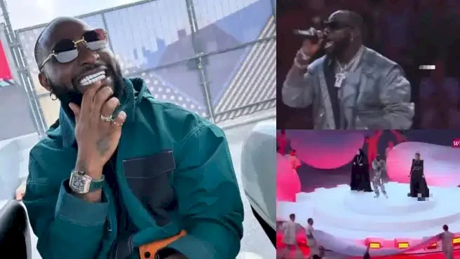 Davido's energetic performance at 2022 FIFA World Cup (Video)