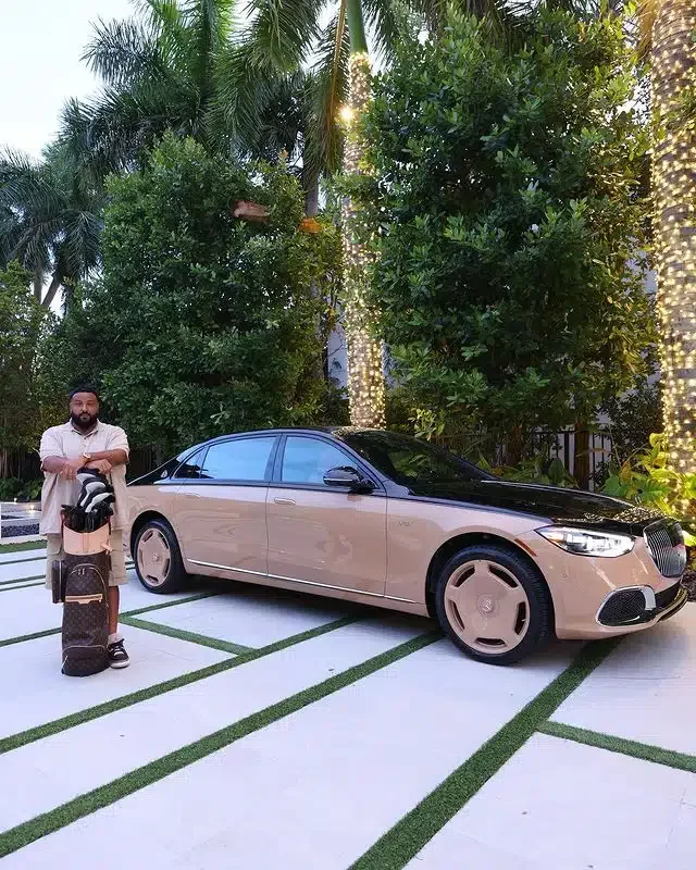 DJ Khaled joins Davido, acquires Mercedes-Maybach S-Class S680 By ...