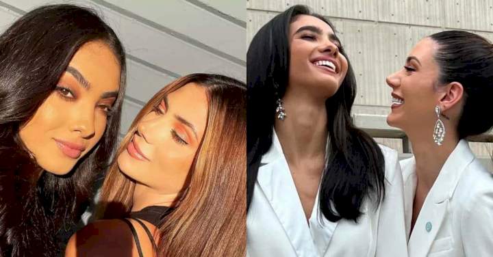 Miss Argentina and Miss Puerto Rico reveal they've tied the knot after secret two-year relationship