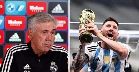 Messi is not the best in history - Carlo Ancelotti