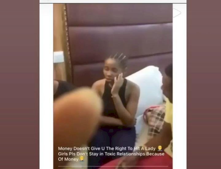 “Who trained these stupid excuses for men” – Alex Unusual reacts to viral video of a girl being slapped by her boyfriend for cheating