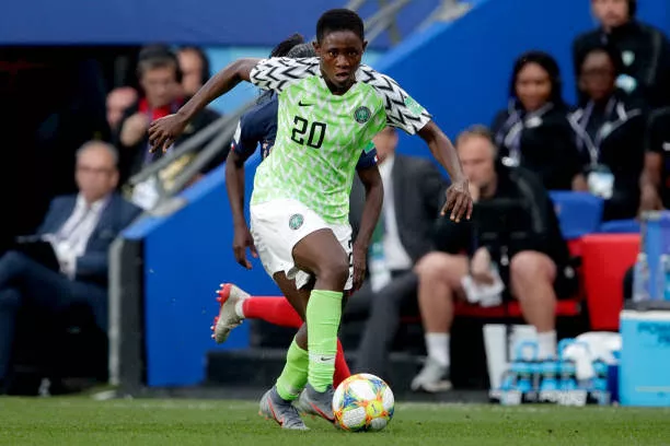 'Get your facts right' - Super Falcons star drags journalist for failed prediction