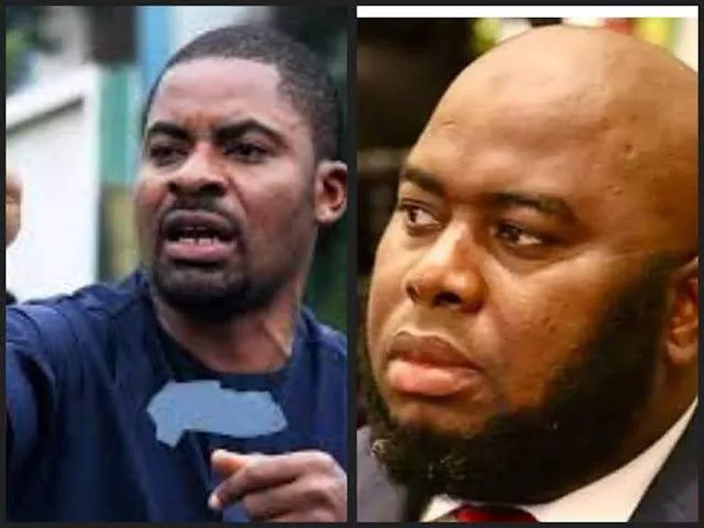 Majority of what you accused Nnamdi Kanu of doing, you did worse. You are twerking for Tinubu - Activist Deji Adeyanju throws tantrums at Asari Dokubo as they clash in interview (Video)