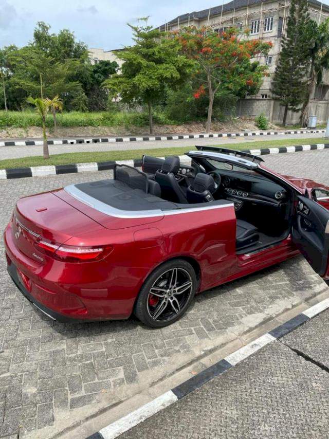 Mercy Eke acquires Mercedes Benz convertible worth millions of naira (Video)