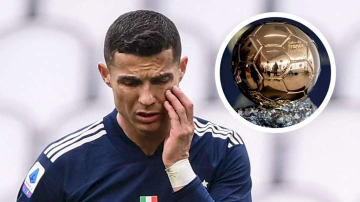 Ballon d'Or 2021: Ronaldo finishes in 6th place behind Kante, Benzema