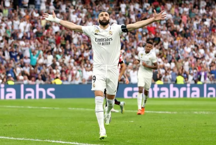 Karim Benzema scores on final Real Madrid appearance and breaks record set by Cristiano Ronaldo