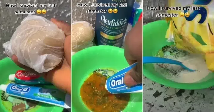 "How I survived last semester" - University student hides soup inside toothpaste tubes (Video) "How I survived last semester" - University student hides soup inside toothpaste tubes (Video)
