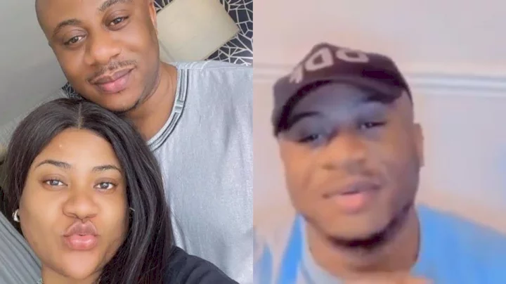 Nkechi Blessing's 'ex-husband', Falegan tenders public apology to her (Video)