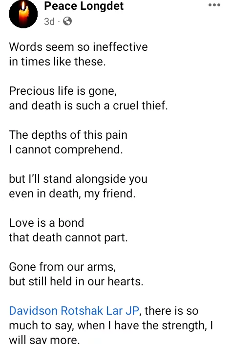 'Everyone will forget me and move on with their lives' - Nigerian man dies one year after he penned poignant post on what will happen after his death