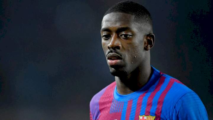 Barcelona president, Laporta slams Ousmane Dembele over decision to remain at Camp Nou