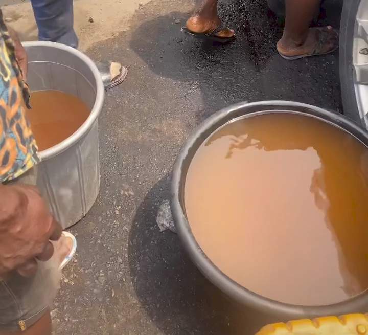 Ashmusy criticizes Lagos filling station for selling water as fuel (Video)