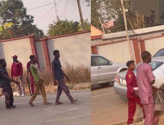 Suspected yahoo boys caught with body parts of a girl in Ondo State [Video]