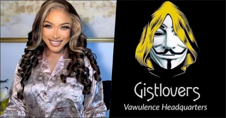 Tonto Dikeh accused of allegedly behind faceless gossip page, Gist Lover
