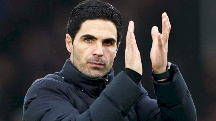 EPL: Arteta singles out one Arsenal player after 3-1 win over Tottenham