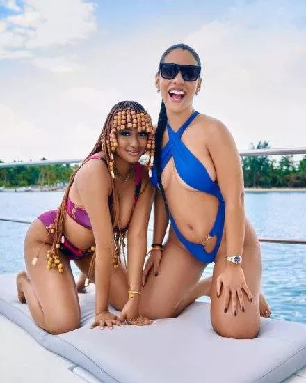Brown Skin Girl! Kim Oprah Flaunts Her Insane Body From Dominican Republic