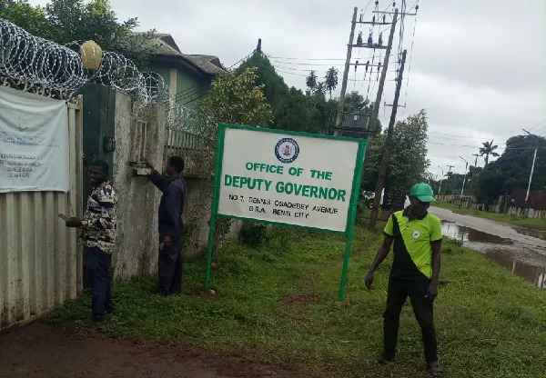 Obaseki Vs Shaibu: Deputy Gov's Office Moved Out Of Govt House