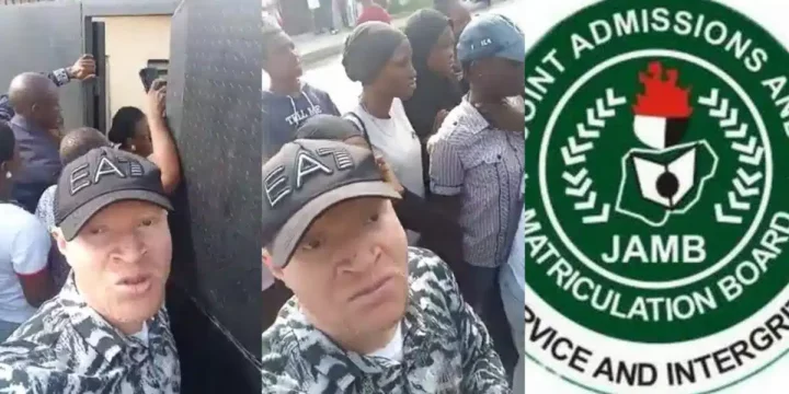 Parents storm JAMB office to complain over their kids' low scores Parents storm JAMB office to complain over their kids' low scores