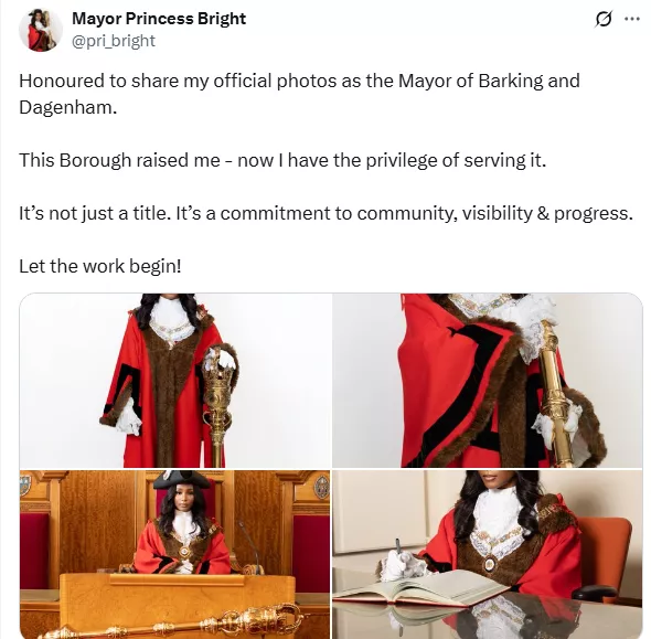 29-year-old British-Nigerian woman becomes UK?s youngest mayor