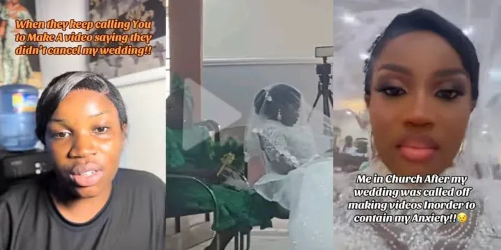 Bride breaks down after church cancels wedding over father's absence Bride breaks down after church cancels wedding over father's absence